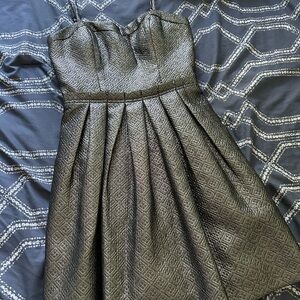 Guess silver mini dress